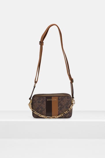 MICHAEL MICHAEL KORS Umhängetasche braun gemustert