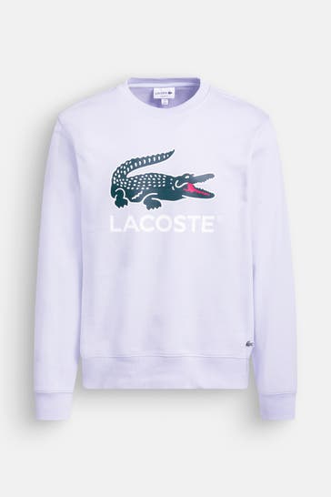 LACOSTE Sweatshirt lavendel