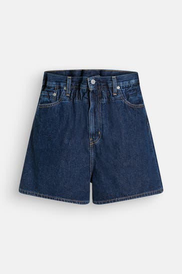 GANNI Jeansshorts dunkelblau