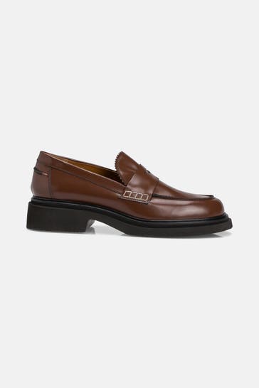 DONNA CAROLINA Loafer 'Mary Mask' braun