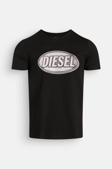 DIESEL T-Shirt schwarz