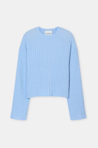 CLOSED Strickpullover hellblau
