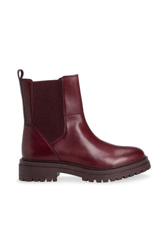 GEOX Chelsea-Boots weinrot