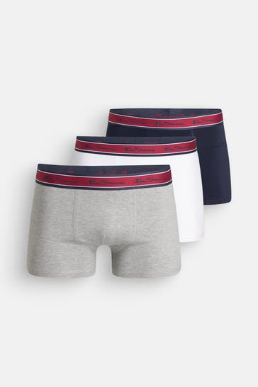 BEN SHERMAN 3er-Pack Boxer Trunks mehrfarbig