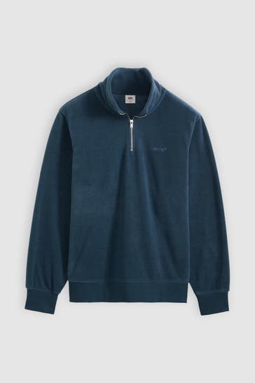 LEVI'S® Fleecetroyer dunkelblau