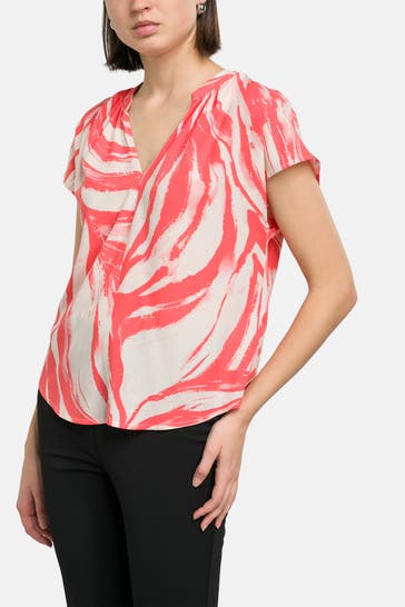 SOAKED Top 'Wynter' zweifarbig