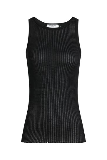 ROSEMUNDE Seidenmix-Top 'Belize' schwarz