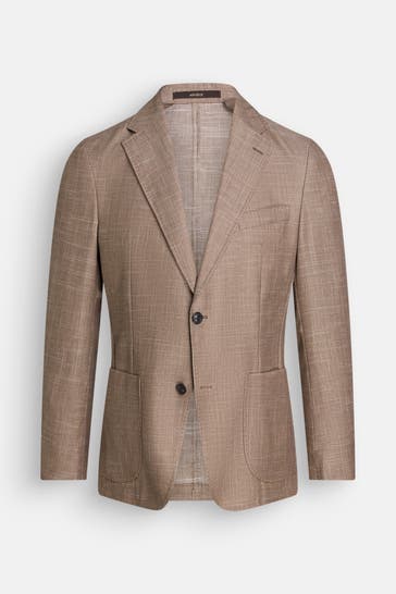 WINDSOR. Wollmix-Sakko braun