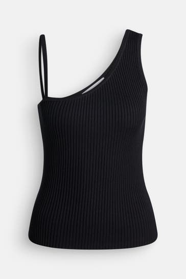 SAMSØE & SAMSØE Strick-Top 'Sacheryl' schwarz