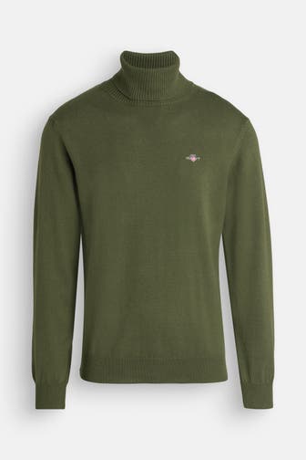 GANT Wollmix-Pullover oliv