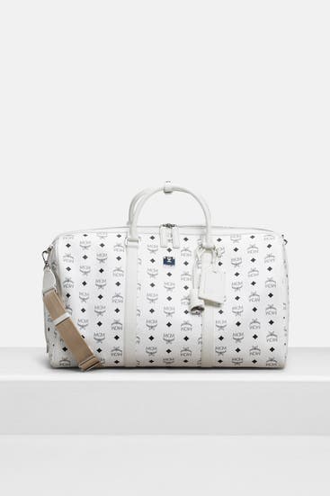 MCM - Weekender 'Ottomar' weiß gemustert