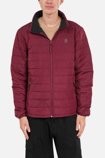 TIMBERLAND Light-Steppjacke burgunder