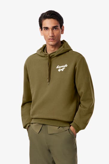 LACOSTE Hoodie olive