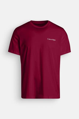 CALVIN KLEIN T-Shirt weinrot