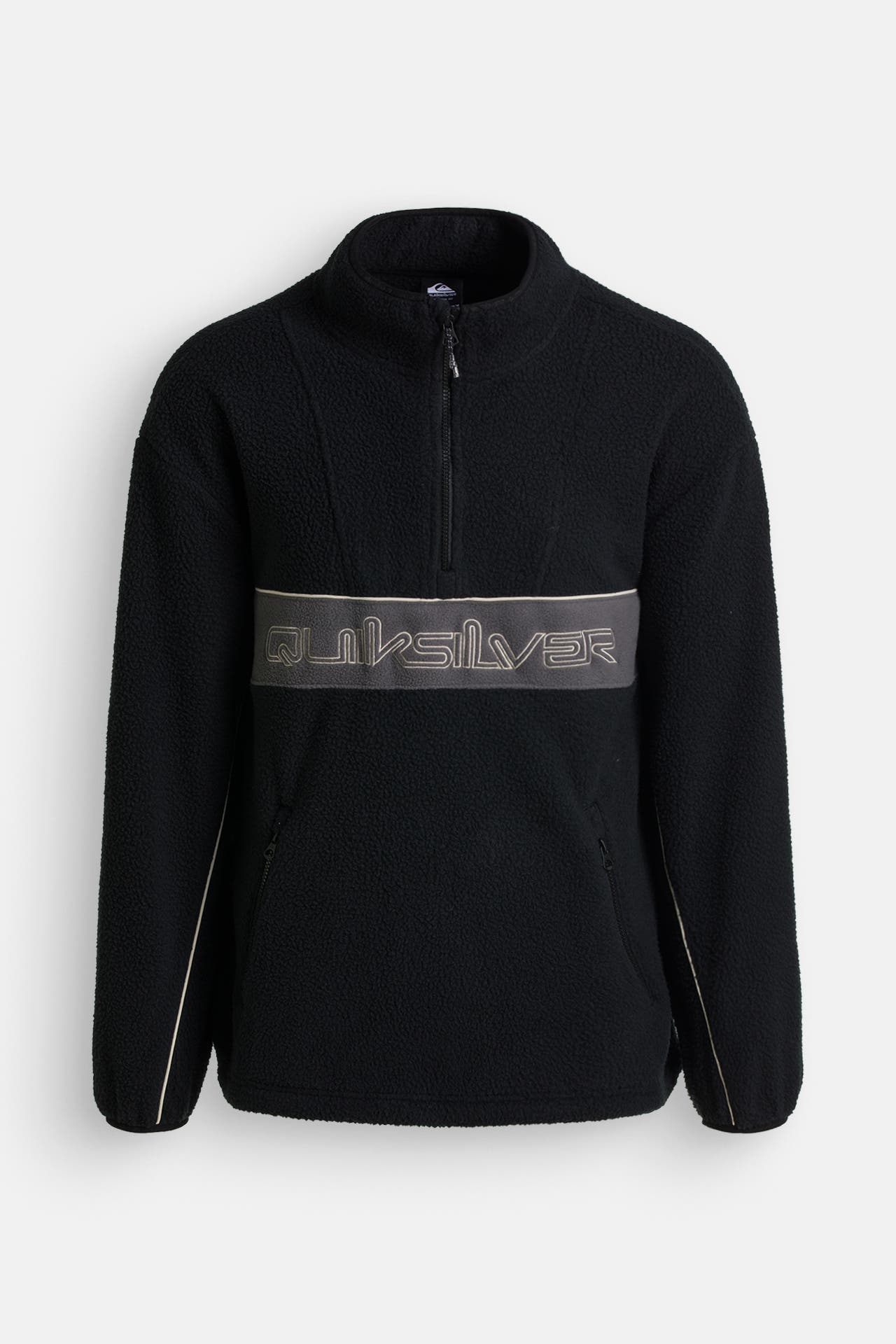 QUIKSILVER Fleece-Troyer schwarz, Bild 1