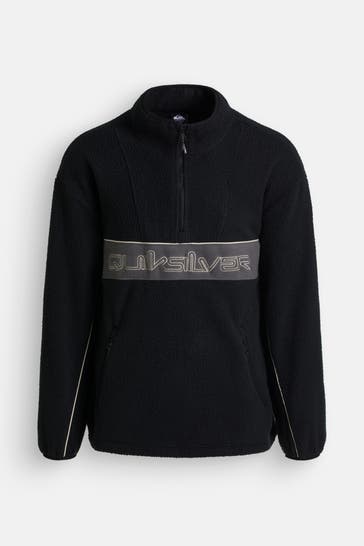 QUIKSILVER Fleece-Troyer schwarz