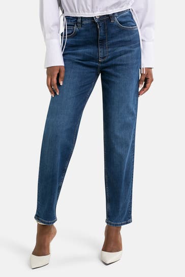 GUESS Jeans dunkelblau straight