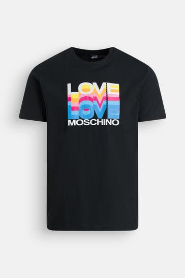 LOVE MOSCHINO T-Shirt schwarz