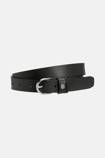TOMMY HILFIGER Ledergürtel schwarz