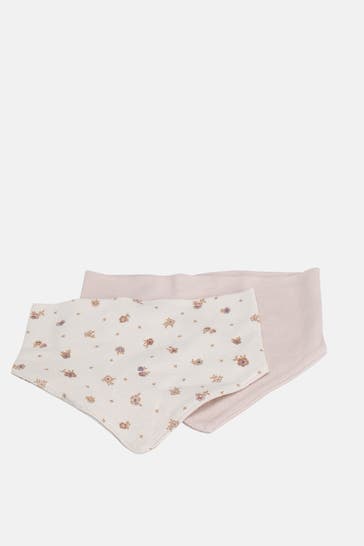 WHEAT 2er-Lätzchen 'Eden' mehrfarbig