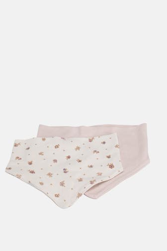 WHEAT 2er-Lätzchen 'Eden' mehrfarbig