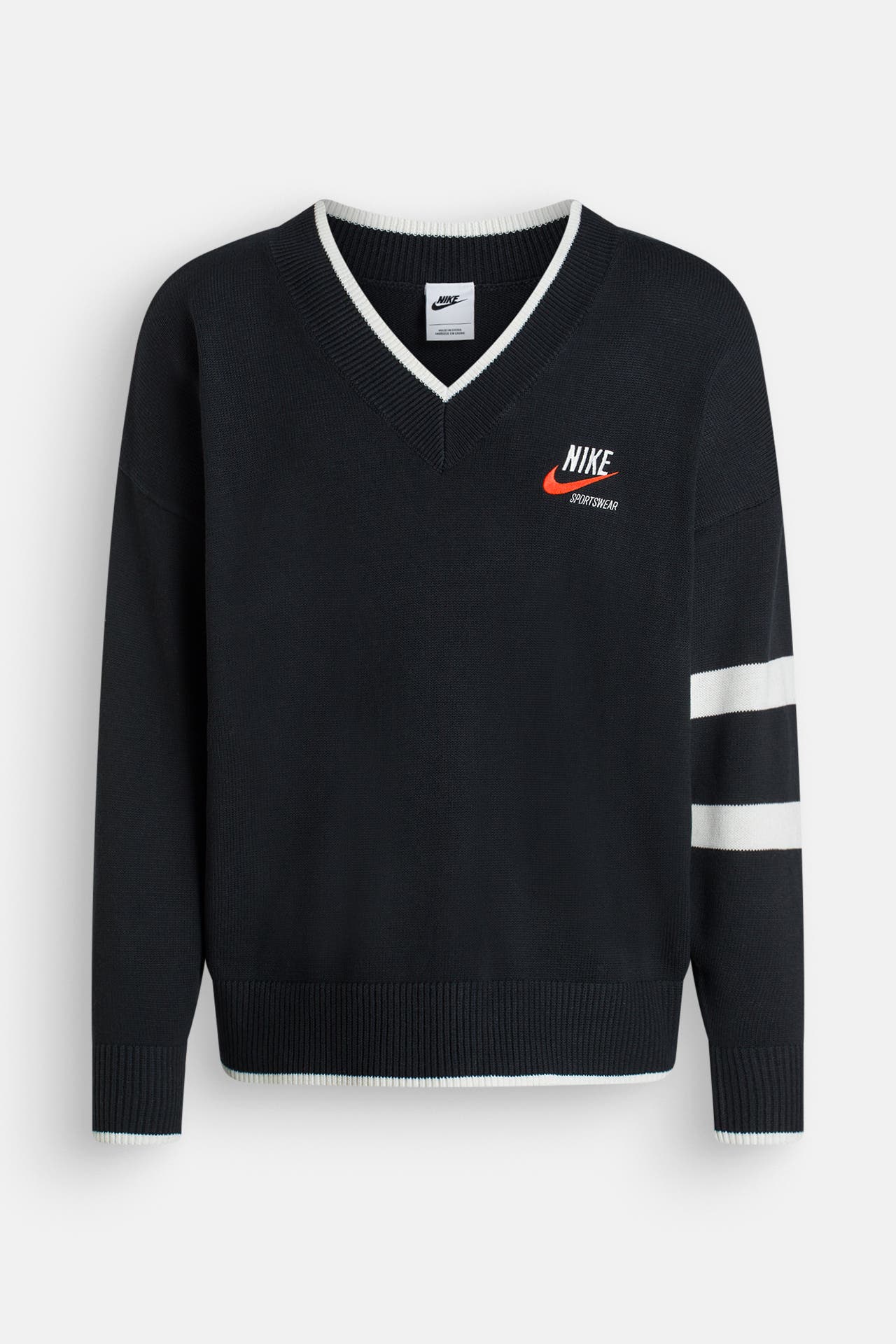 NIKE Strickpullover schwarz, Bild 1