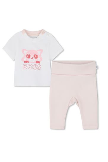 BOSS Set: T-Shirt und Leggings