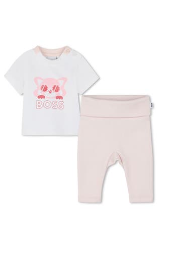 BOSS Set: T-Shirt und Leggings