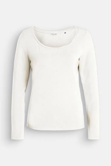 MARC O'POLO - Longsleeve weiß