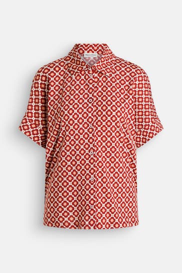 MARC O'POLO Blusenshirt gemustert