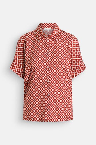 MARC O'POLO Blusenshirt gemustert