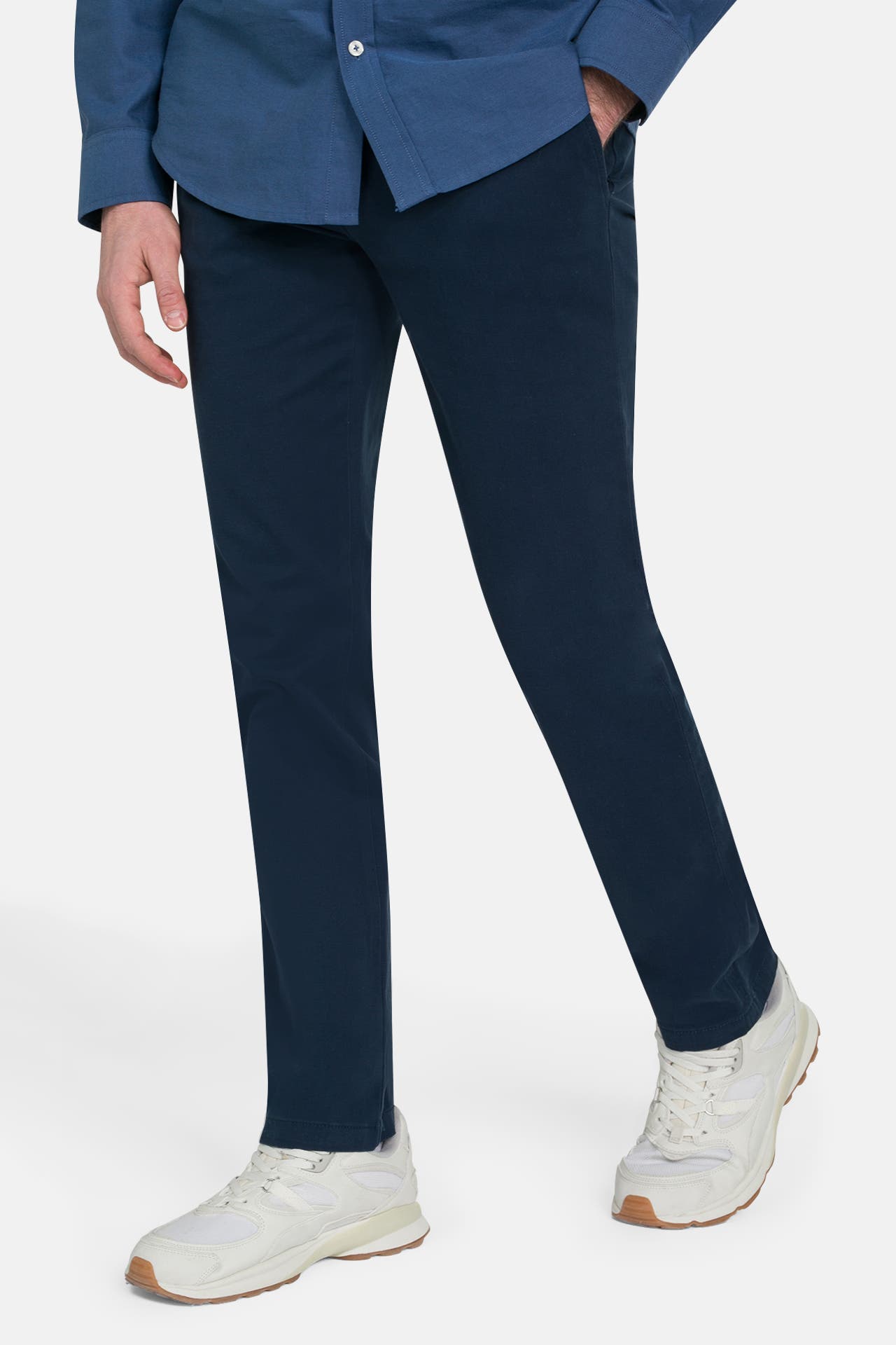 BEN SHERMAN Chino dunkelblau, Bild 1