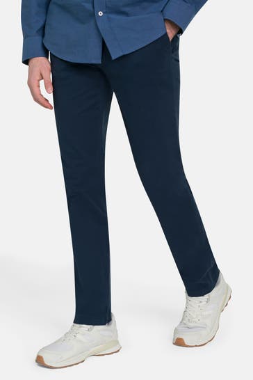 BEN SHERMAN Chino dunkelblau
