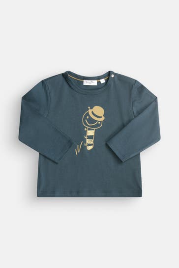 SANETTA Longsleeve dunkelblau