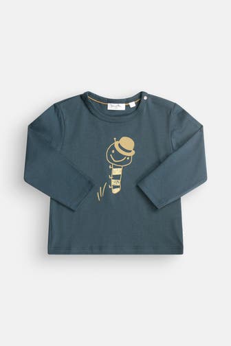 SANETTA Longsleeve dunkelblau