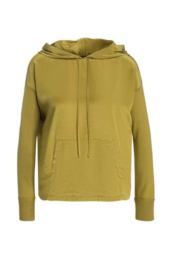 LUISA CERANO Strick-Hoodie braungrün