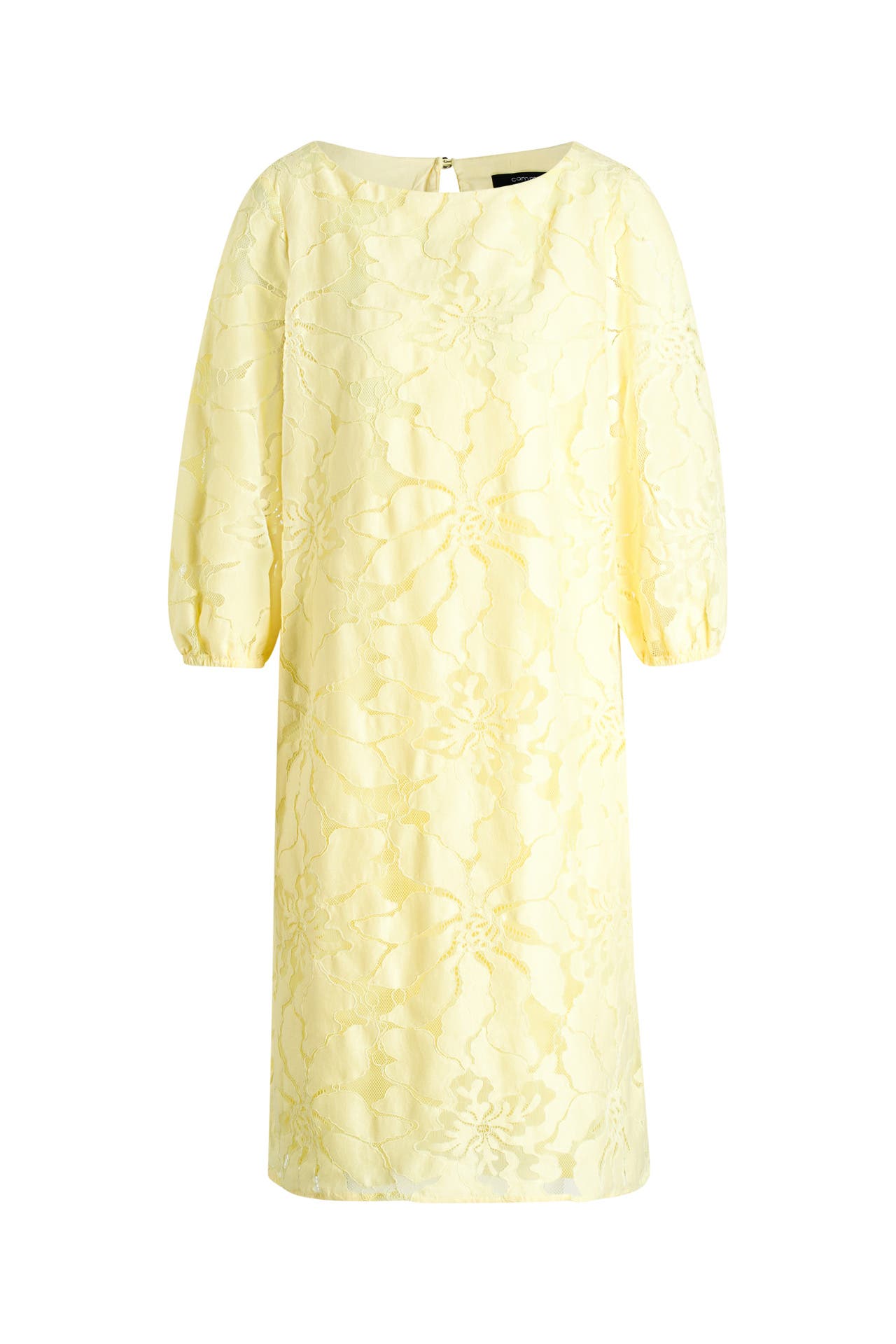 comma-kleid-gelb-floral-g-nstig-online-kaufen-outletcity