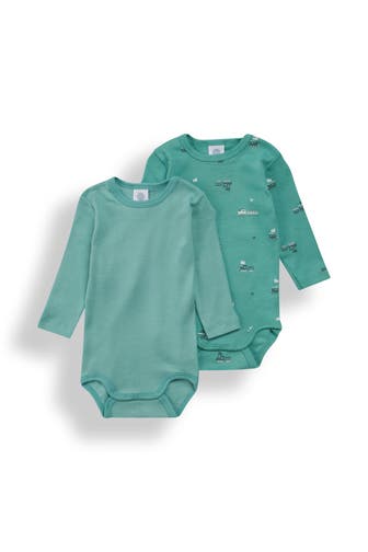 SANETTA 2er-Pack Bodies mehrfarbig