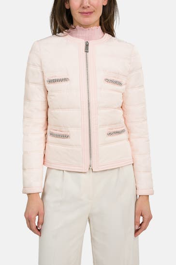 GUESS Light-Steppjacke 'Irene' rosa