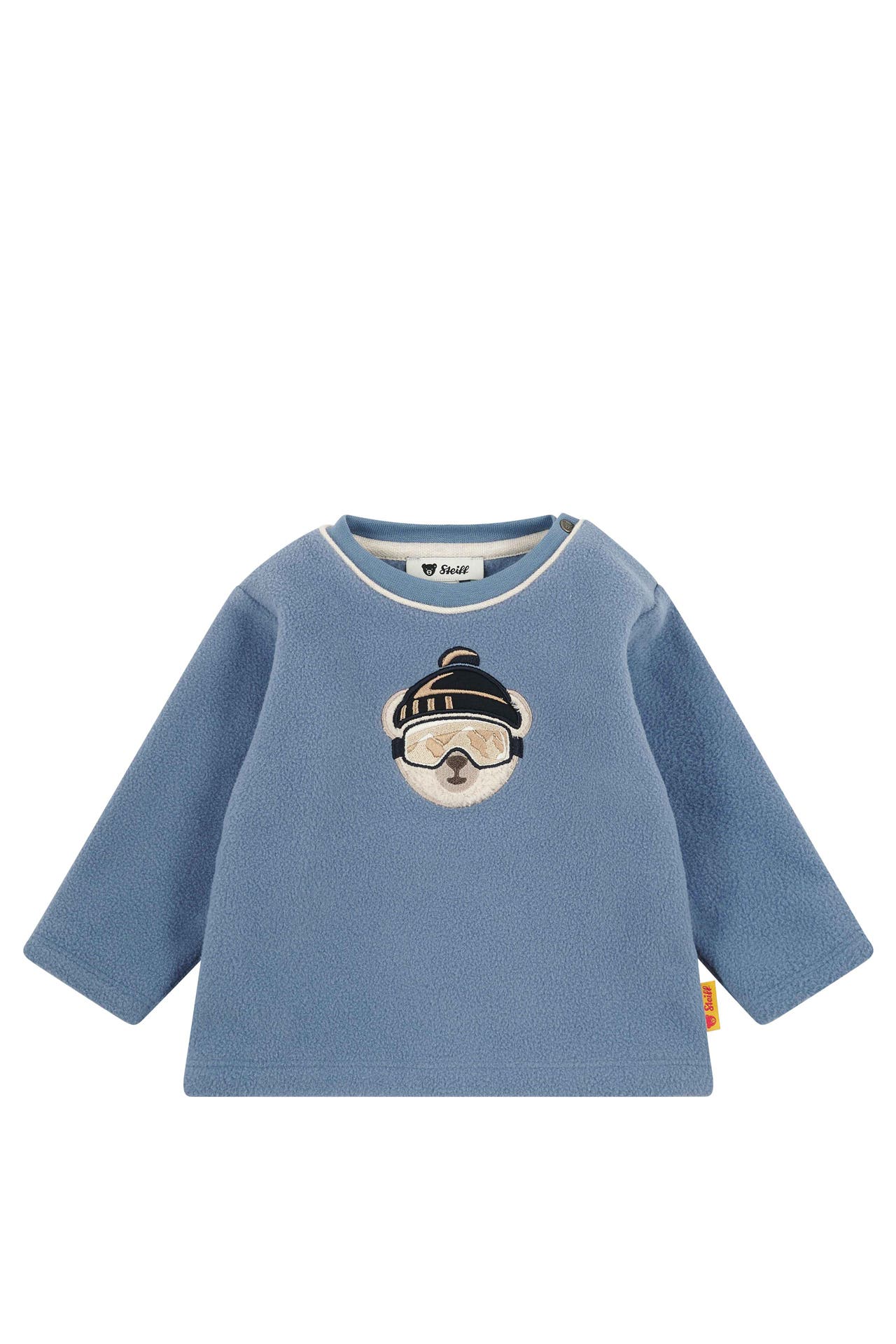 STEIFF Fleece-Pullover graublau, Bild 1