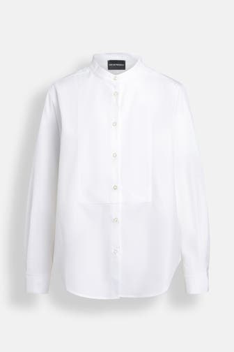 EMPORIO ARMANI Casual-Bluse weiß