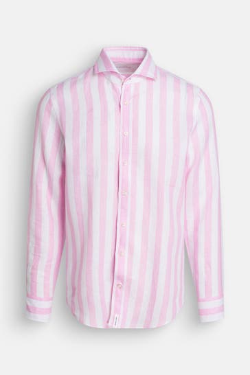 BALDESSARINI Leinenhemd Regular Fit