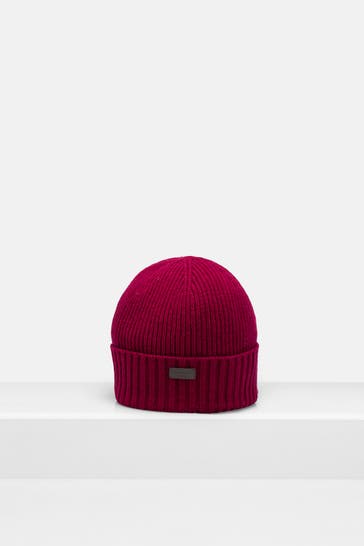 BARBOUR Mütze dunkelrot