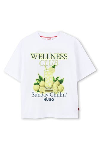 HUGO T-Shirt weiß