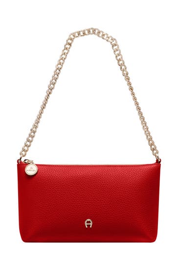 AIGNER Schultertasche rot