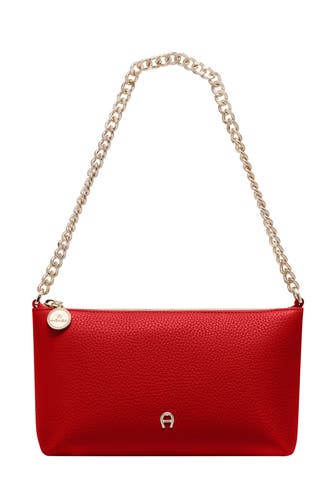 AIGNER Schultertasche rot