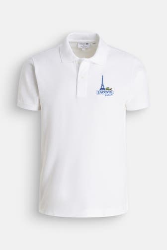 LACOSTE Polo-Shirt weiß