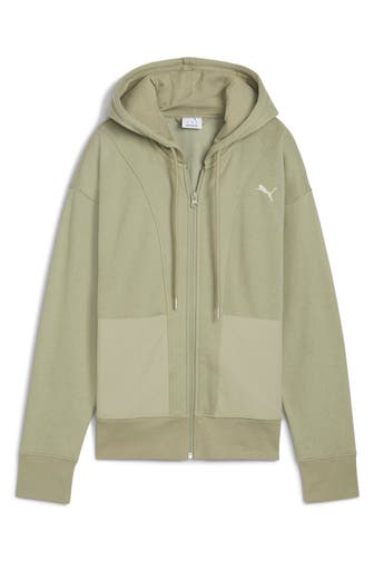 PUMA Sweatjacke graugrün