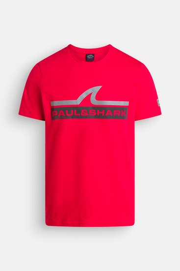 PAUL & SHARK - T-Shirt rot