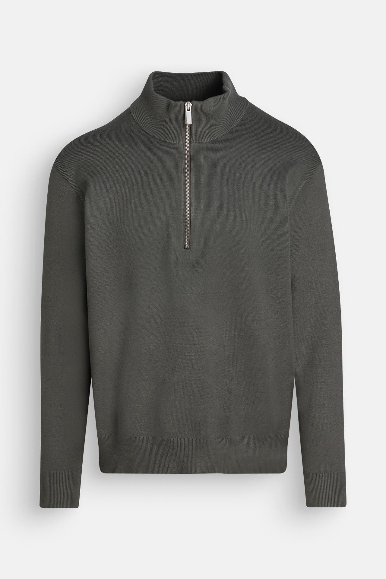 CALVIN KLEIN Strick-Troyer graugrün, Bild 1
